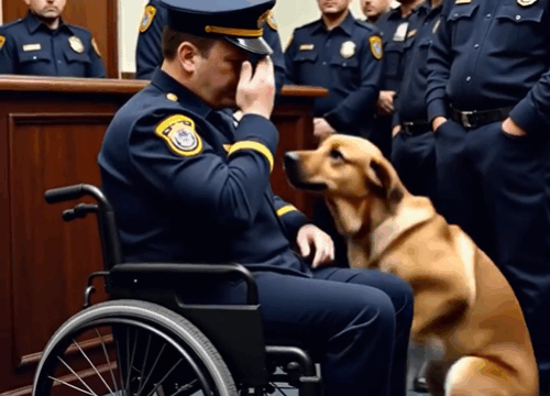 Soldier’s Emotional Goodbye With Service Dog Becomes Eligible Moment in Courtroom