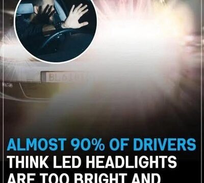 Too Bright to Handle? 9 Out of 10 Drivers Find LED Headlights Blinding