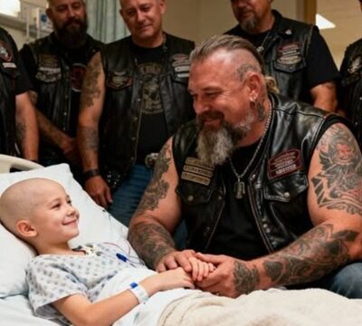 40 Bikers United to Hold the Hand of a Dying Child in Hospice, Ensuring She Was Never Alone During Her Final Days