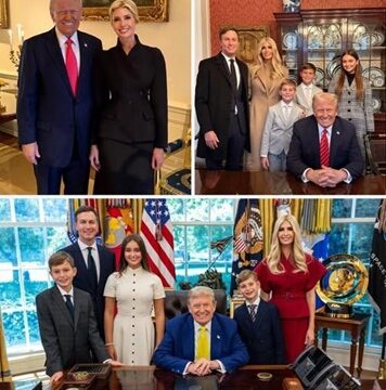 All Eyes on Ivanka Trump and Arabella During White House Appearance