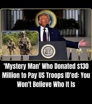 $130 Million Benefactor Who Helped U.S. Soldiers During Shutdown Finally Named