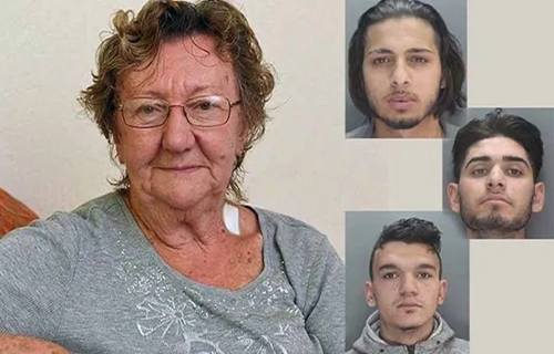 Three thieves tried to rob a 77-year-old grandma at the ATM — and instantly regretted it.