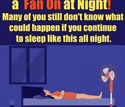 The Impact of Using a Fan While You Sleep