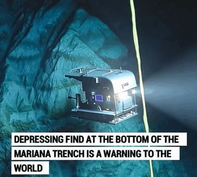 “Deep Sea Pollution: Plastic Discovered in the Mariana Trench Raises Environmental Alarms”