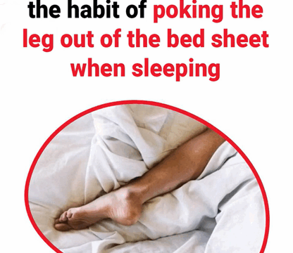 How Letting One Leg Out of the Covers Might Improve Your Sleep Quality