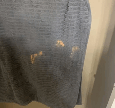 The Truth Behind the Persistent Orange Towel Marks