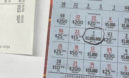 Homeless Man Strikes It Rich with $1 Million Win on Scratch Ticket