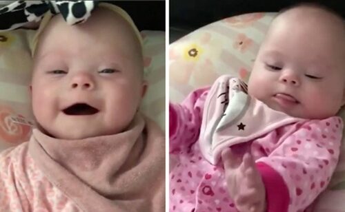 Mom of twins born with Down syndrome shuts down all negativity.