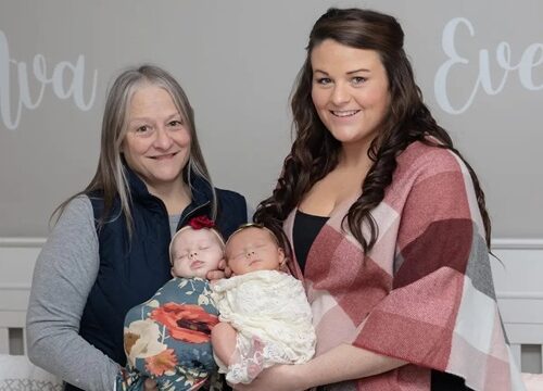 A mother and daughter both become pregnant by the same man, and the babies are born into…