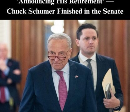 “Retirement Announcement Shakes D.C.” – Chuck Schumer’s run as Senate Minority Leader has come to an end.
