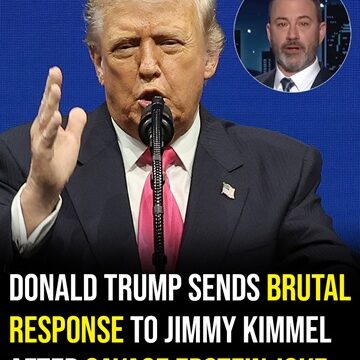 Trump hits Jimmy Kimmel with a fierce comeback following the late-night host’s Epstein joke.