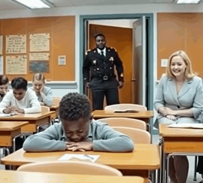 The students mocked the boy during the lesson, unaware of the shocking truth they were about to discover.