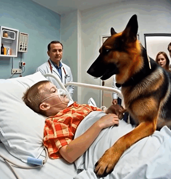 Faithful Dog Rushes to Save Boy Just Before Surgery — An Unbelievable Hospital Miracle