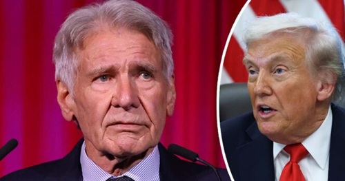 Harrison Ford delivers a harsh critique of Donald Trump.
