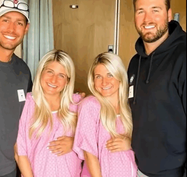 Twin Sisters Welcome Baby Boys Just Hours Apart — The Newborns Look Like a Genetic Wonder