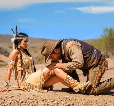 With ants crawling over her body, the Apache woman uttered the name of the one who buried her alive.