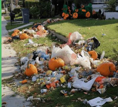 “All My Halloween Decor Disappeared Overnight — The Reason Left Me Stunned”