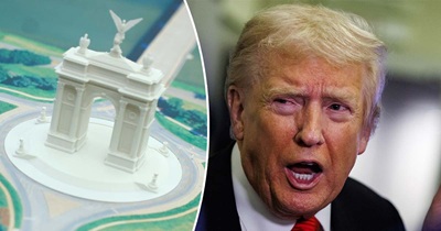 Trump’s proposed ‘Arc de Trump’ may cost up to $100M and be built on a grander scale than the Lincoln Memorial.