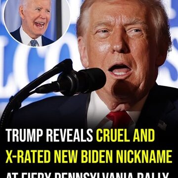 Trump Unveils Controversial and Adult-Themed New Biden Nickname at Heated Pennsylvania Rally