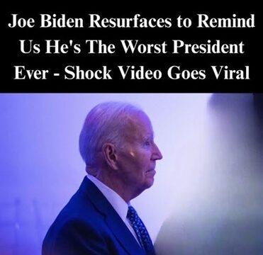 Joe Biden Reappears, Proving Once Again Why Many Call Him the Worst President
