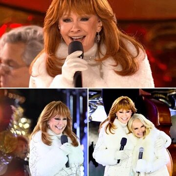 Reba McEntire Spreads Classic Holiday Cheer and a Touch of Magic at the Rockefeller Center Tree Lighting.