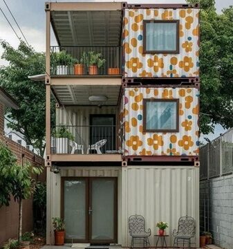 He Transformed 11 Shipping Containers Into His Dream Home