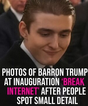 Fans Notice One Key Detail in Barron Trump’s Inauguration Pictures — and They’ve Gone Viral