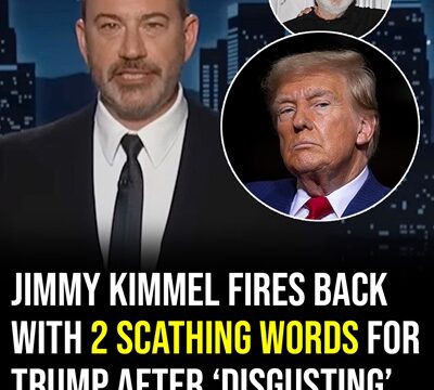 “After Trump’s ‘Disgusting’ Remarks About Rob Reiner, Jimmy Kimmel Responds With Two Sharp Words”