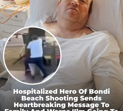 “Bondi Beach Shooting Hero in Hospital Sends Emotional Message, Warns ‘I’m Going to Die,’ as GoFundMe Surpasses $1 Million”