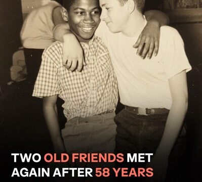 “After 58 Years Apart, Two Old Friends Finally Meet Again – What Happened Next Stunned Everyone”