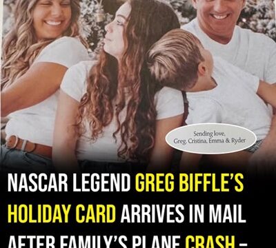 “Family Holiday Card from the Late NASCAR Star Greg Biffle Surfaces”