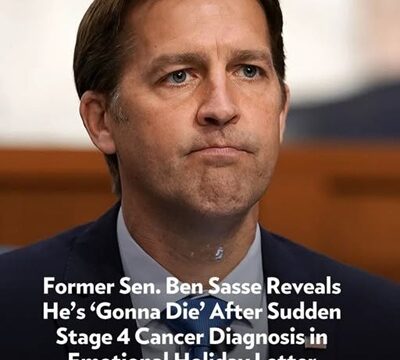 Ben Sasse, Ex-Senator, 53, Reveals He’s ‘Gonna Die’ After Being Diagnosed with Stage 4 Cancer in Heartfelt Holiday Message.