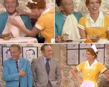 Comedy Icons Bing Crosby and Bob Hope Share the Stage Again on Carol Burnett’s Show, Proving Their Timeless Talent